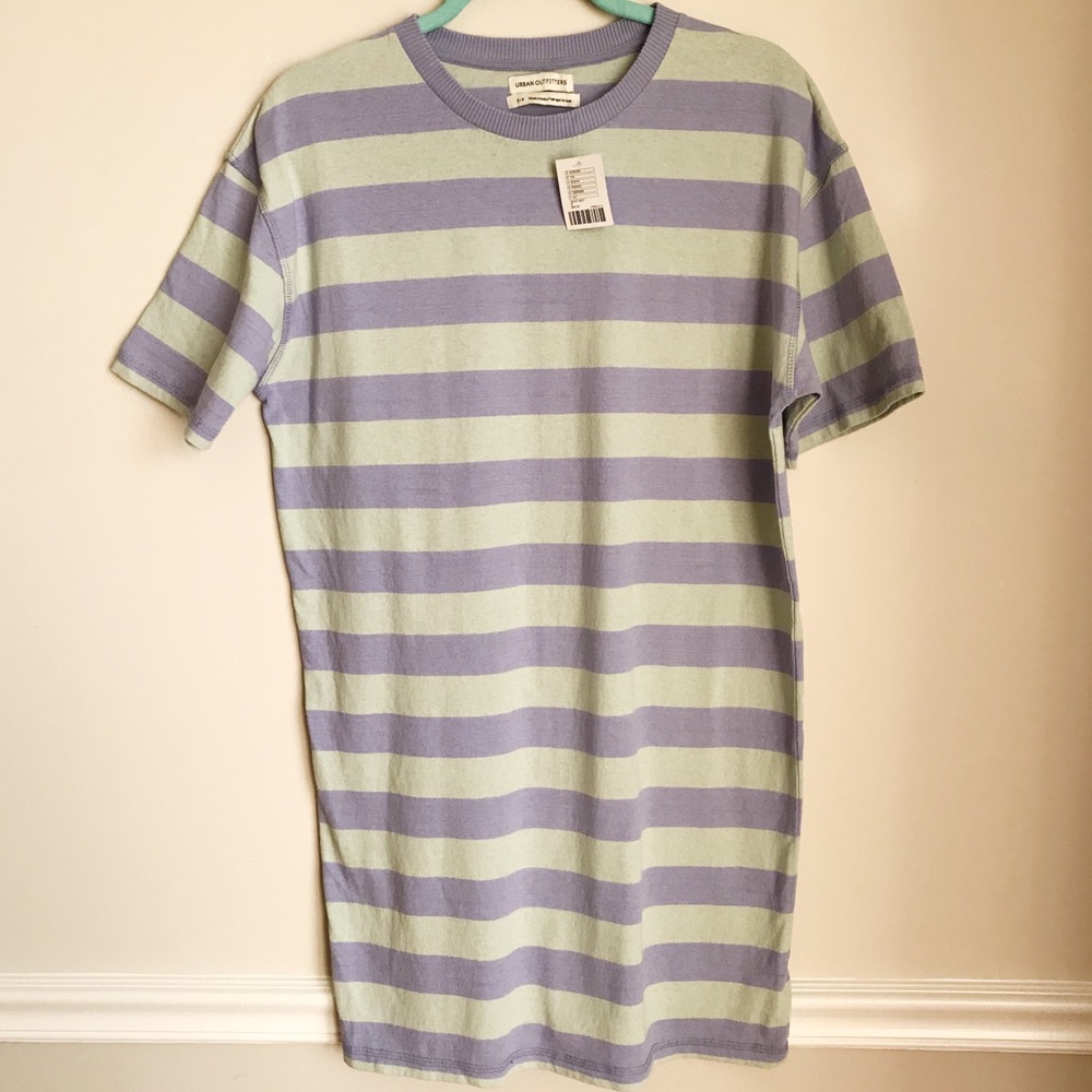 Urban Outfitters Striped T-Shirt Dress